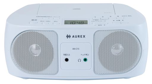東芝 CDラジオ受信機 AX-C15(W) 白いこと