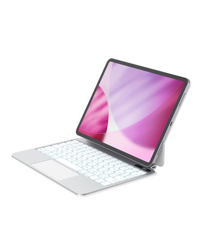 BETTDOW【新型軽さ】神通力鍵盤2025iPadAir第7時人(M3)\u00262024Air6(M2)11inch相応う磁気鍵盤入れもの金属元素ダイアログボックス軽さiPadPro11第1/2/3/4時人/iPad