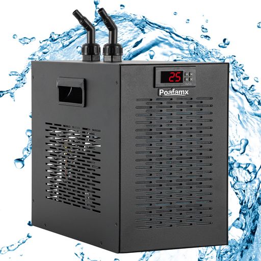 楽天市場】水槽クーラー 15-28℃調整可能 160Lコンプレッサー式 パイプ 