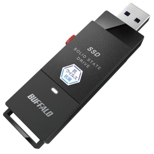 SSD-PUTVB250U3-B3.2(Gen1)対応抗ウイルス・抗菌対応スティック型S
