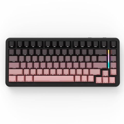 MAMBASNAKExATTACKSHARKM86ゲーミンッグキーボードワイヤレスメカニカルキーボード75%英語配列RGBバックライトガスケット構造いい打鍵音3モード接続(Bluetooth/2.4G/USB-C)4000mah