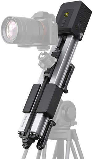 Zeapon電動Micro2Plusカメラスライダースライダー移動距離54cm/21インチステップモーター全方位荷重30s磁気クイックリリースセキュアロック3調整可能な速度