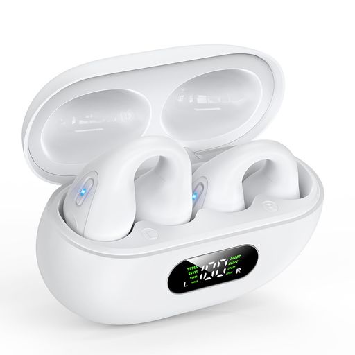 イヤホンbluetoothワイヤレスイヤホン「2024最新のイヤーカフイヤホン」ブルートゥースイヤフォンBluetooth5.3耳を塞がないイヤホン音漏れ抑制耳挟み式圧迫感ゼロフィット感超長時間連続再…
