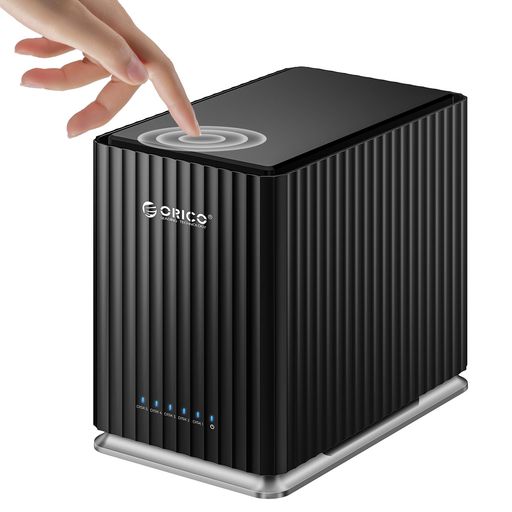 ORICOHDD容れもの5台22結核症*5USB3.1Type-CHDD容れもの3.5in2-IN-1資料有線テレビ付き添い人ハードディスクケースプッシュオン腹積もり12V/10Aワット数アダプター付き添い人老人ホーム資料管理すること用9758C3