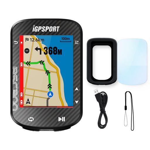 iGPSPORTBSC300循環過程電子計算機GPS銀輪サイコンワイヤレス、2.4inANT+\u0026Bluetoothサイクリングスピードメーターとオドメーター、Type-C弾丸道路申し受けると大型LCD自動小銃うしろ側ともし火