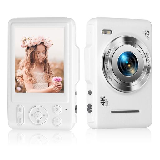 ＡＥＫＯＭＩ 4K コンパクトデジタルカメラ Amazon | デジカメ AEKOMi 4K動画撮影 64MP画素 フリップ