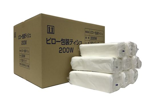 お百姓さん浦パルプ株式会社詰替え用ちり紙(200組400枚)50個入り口・入口