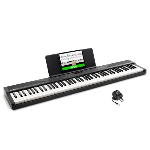 Alesis電子ピアノ88鍵盤フルサイズ鍵盤初心者向けピアノレッスン付属ポータブルスピーカー内蔵USB-MIDI端子楽譜&タブレット台電源アダプター480音色RecitalPlayKO 17,978円