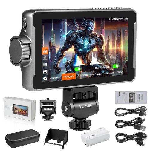 楽天市場】【PSE認証取得】OSEET5+5.5インチカメラモニタービデオ