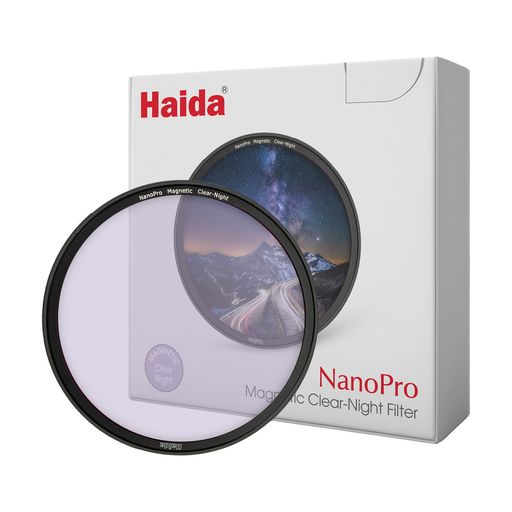 Haidaマグネットレンズフィルター夜景星景撮影用82mm磁気超薄
