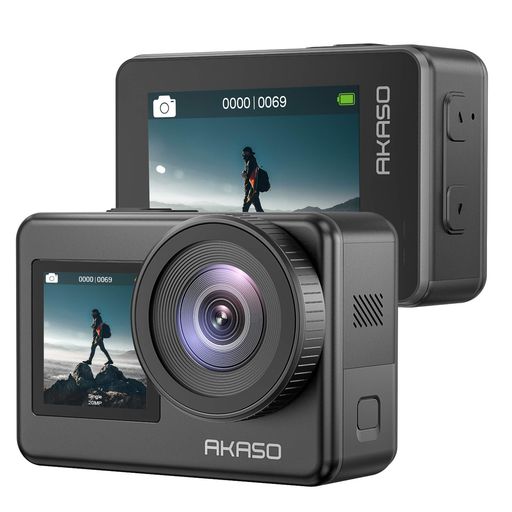 AKASO Brave 7 動き写真器4K30FPS IPX8本機雨合羽10M 水中写真器 手ぶれ手を加える付き添い人 動きカム 外の方マイクロホン相応う ウェアラブルカメラ