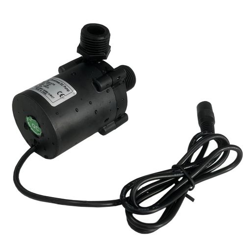 SHYSKYDC45E-2475SマイクロブラシレスDCウォーターポンプ24V30W、1250LPH7.5M、防水、1/2インチねじポート、低ノイズで安定した長期作業、小型水冷、循環、ガーデニング、水中用