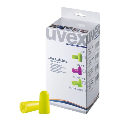 UVEX防音保護具耳栓x－fit300組入2112-022