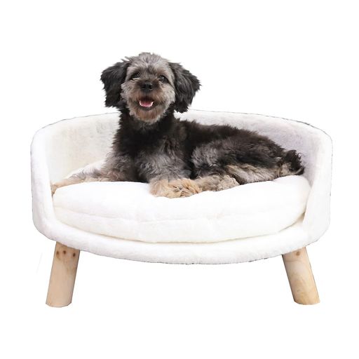 BingoPaw小型犬ソファーベッド洗える10kgかわいいおしゃれ椅子型ペットベッド柴犬耐噛みおもしろペットソファー足付き猫/うさぎふわふわもこもこ冬/夏通年安定性