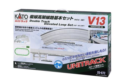 KATO Nゲージレールセット まとめ売り 楽天市場】【送料無料】KATO Nゲージ V13 複線高架線路基本