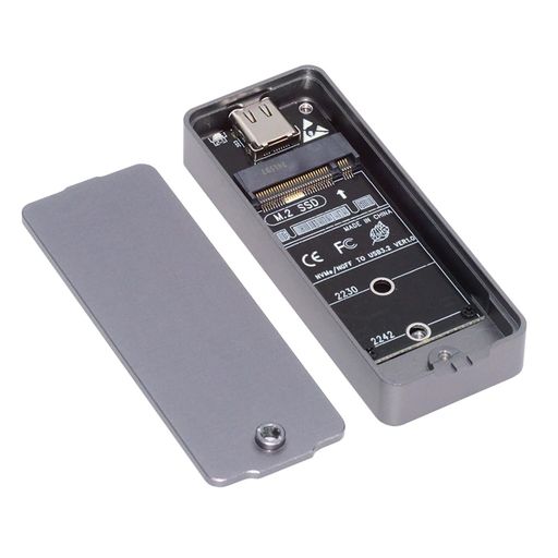 CYエンクロージャ20GbpsタイプCUSB3.2USB4からNVMEMキーM.2NGFFSATASSDPCBA22422230mmアダプタRTL9220チップセット