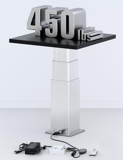 DIHOOL電動リフトテーブル昇降机昇降台昇降装置耐荷重200kg最低位約59cm最高位約135.5cm