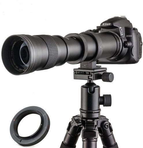 楽天市場】JINTU 420-800mm 望遠ズームレンズF/8.3-F16 キヤノン