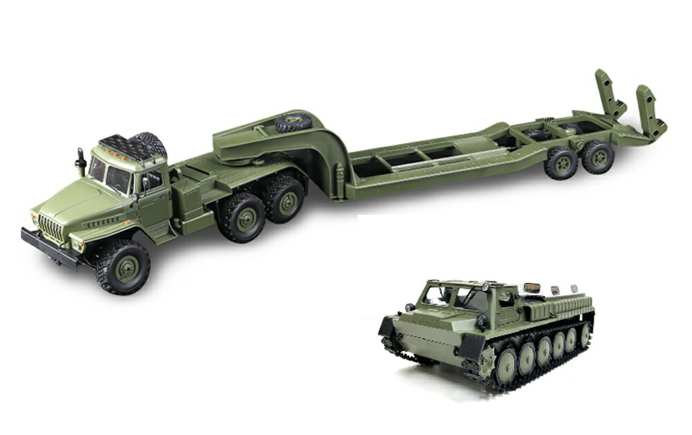 ラジコントラック トレーラー Total of 210,000 yen] We put a brushless motor into the