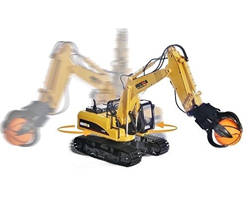 盛沢山狙せん術 Huina Toys 1571 1 14 2 4ghz パワースコップラジコン ショベル鉄道車両ラジコン 重機ラジコン グラップル仕様 ユンボrc 作り上げる機器ラジコン Cannes Encheres Com