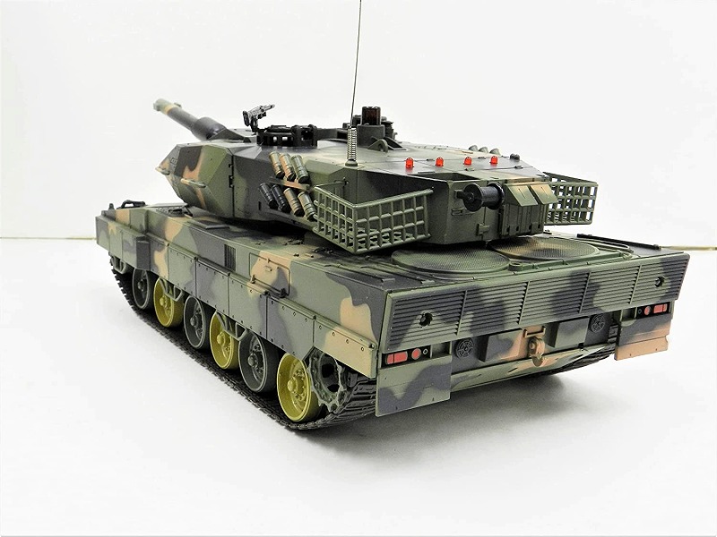 楽天市場 オプション多数 レオパルド２A6 ラジコン ラジコン 戦車1/16