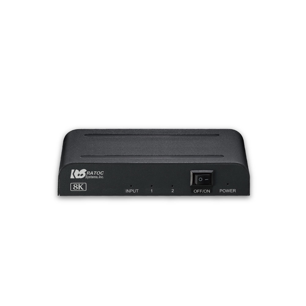 【4/10 1:59迄 P2倍 最大2千円OFF】8K対応 1入力 2出力 HDMI分配器 RS-HDSP2-8KA