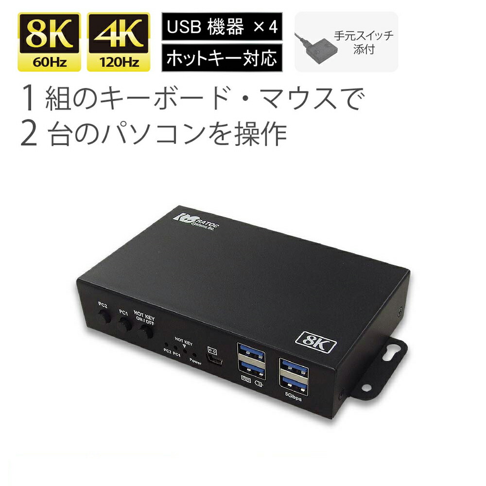楽天市場】【3/1 P2倍】4K 60Hz デュアル ディスプレイ 対応 HDMI