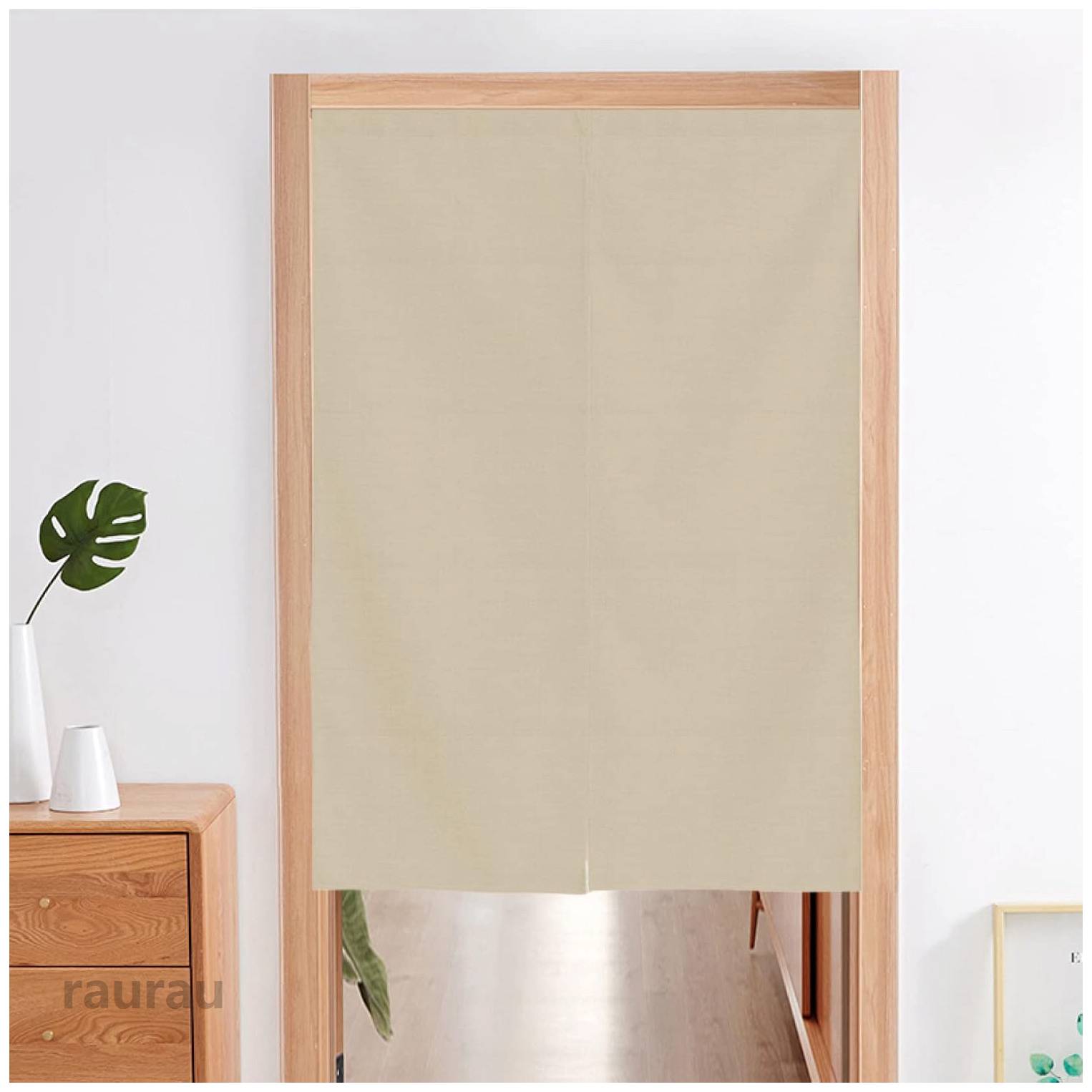 のれん 暖簾 幅85cm 丈90cm 70cm*100cm ツートーン 目隠し ロング キッチン オフホワイト 遮熱 間仕切り 飲食店 カーテン おしゃれ ネイビー単色 )クな雰囲気漂う 間仕切りカー｜らうる　店