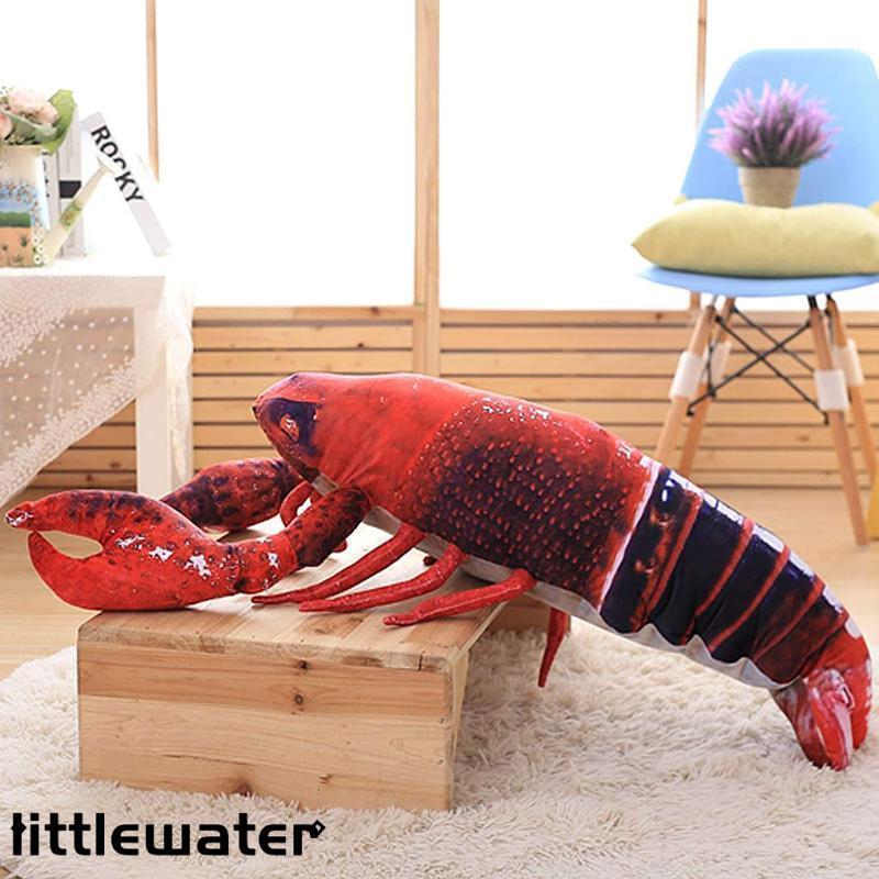 抱き枕 大きい 抱きまくら ぬいぐるみ キャラクター ザリガニ ロブスター ロング枕 枕 クッション まくら 枕 妊婦 かわいい 子供