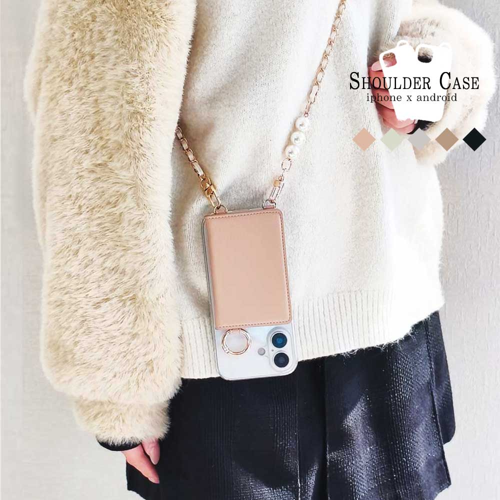 楽天市場】ma cherie スマホケース クリア 多機種対応 背面ポケット