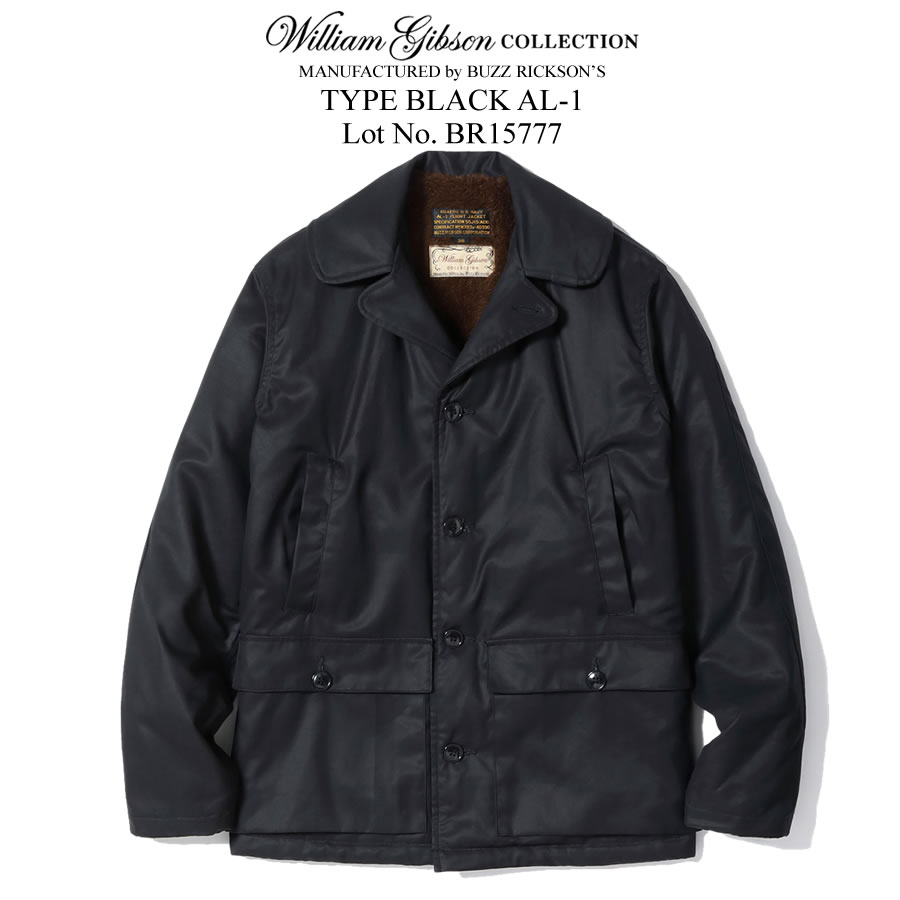 楽天市場】Buzz Rickson's ブラックラインクルーマンジャケットBLACK