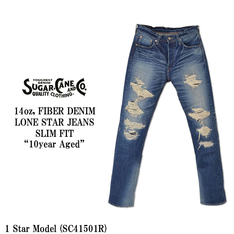 楽天市場】SUGAR CANE シュガーケーン LONE STAR JEANS SLIM FIT