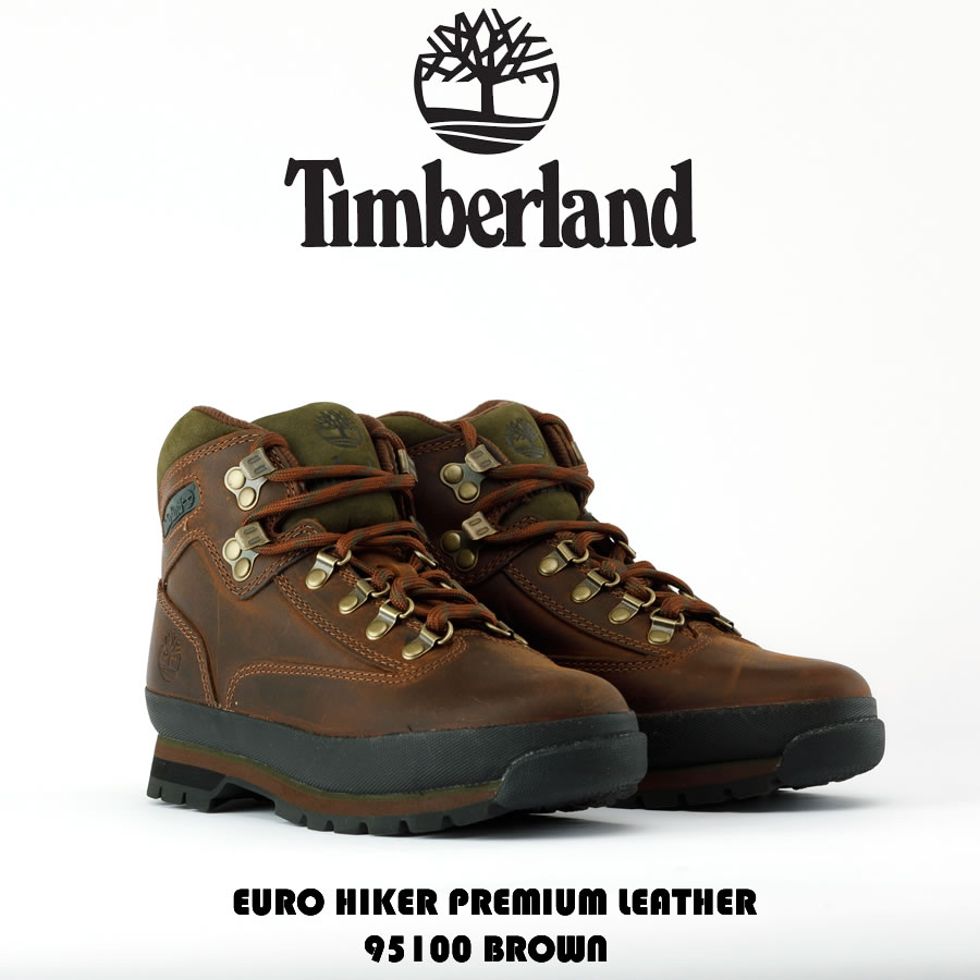 【お買物マラソン限定割引クーポン発行中！】Timberland ティンバーランド EURO HIKER PREMIUM LEATHER ユーロ ハイカー ハイキング ブーツ 95100