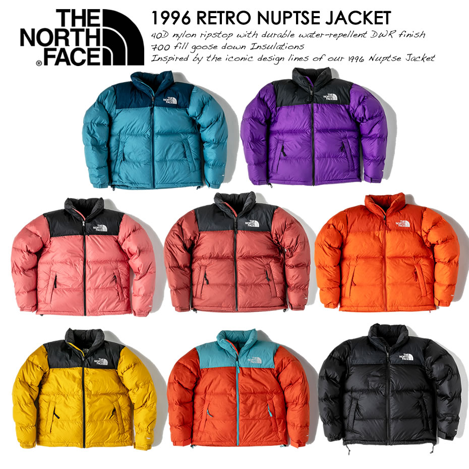 The North Face ノースフェイス Men's 1996 RETRO NUPTSE JACKET メンズ ネプシジャケット ダウンジャケット  USAモデル 700フィル 最大62％オフ！