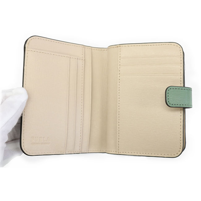 美品 新品、未使用 【FURLA】フルラ 二つ折り財布 BABYLON S COMPACT