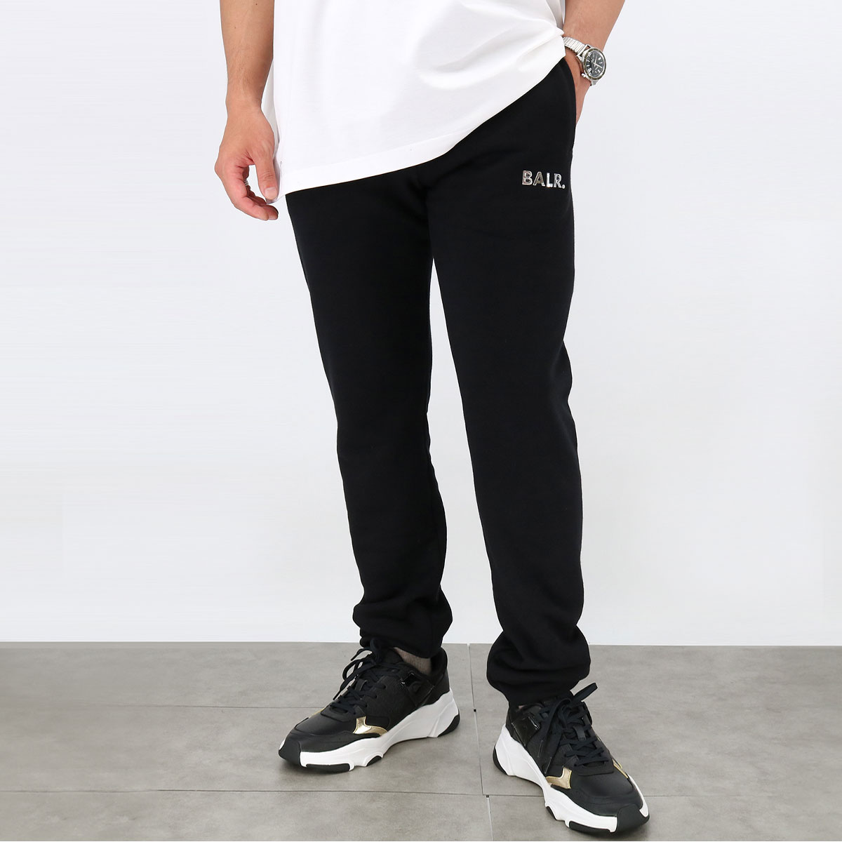 【国内即発】BALR スウェットパンツ ihj23sb14111062blk ボーラー スウェットパンツ | アウトレットジャパン福岡