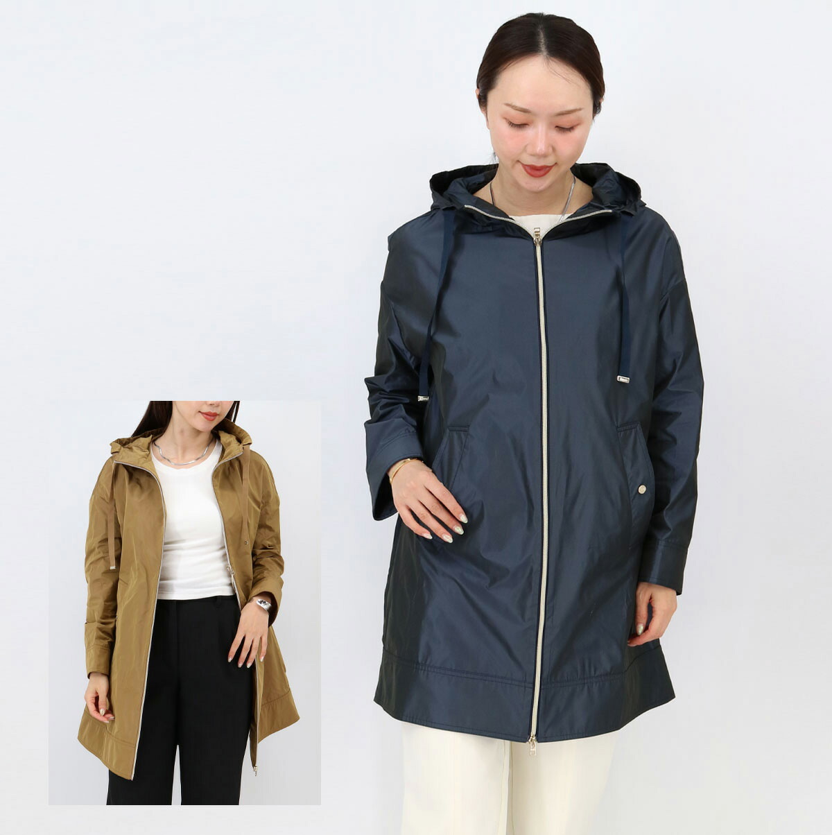 楽天市場】HERNO ヘルノ スプリングコート A-Shape LIGHT NYLON