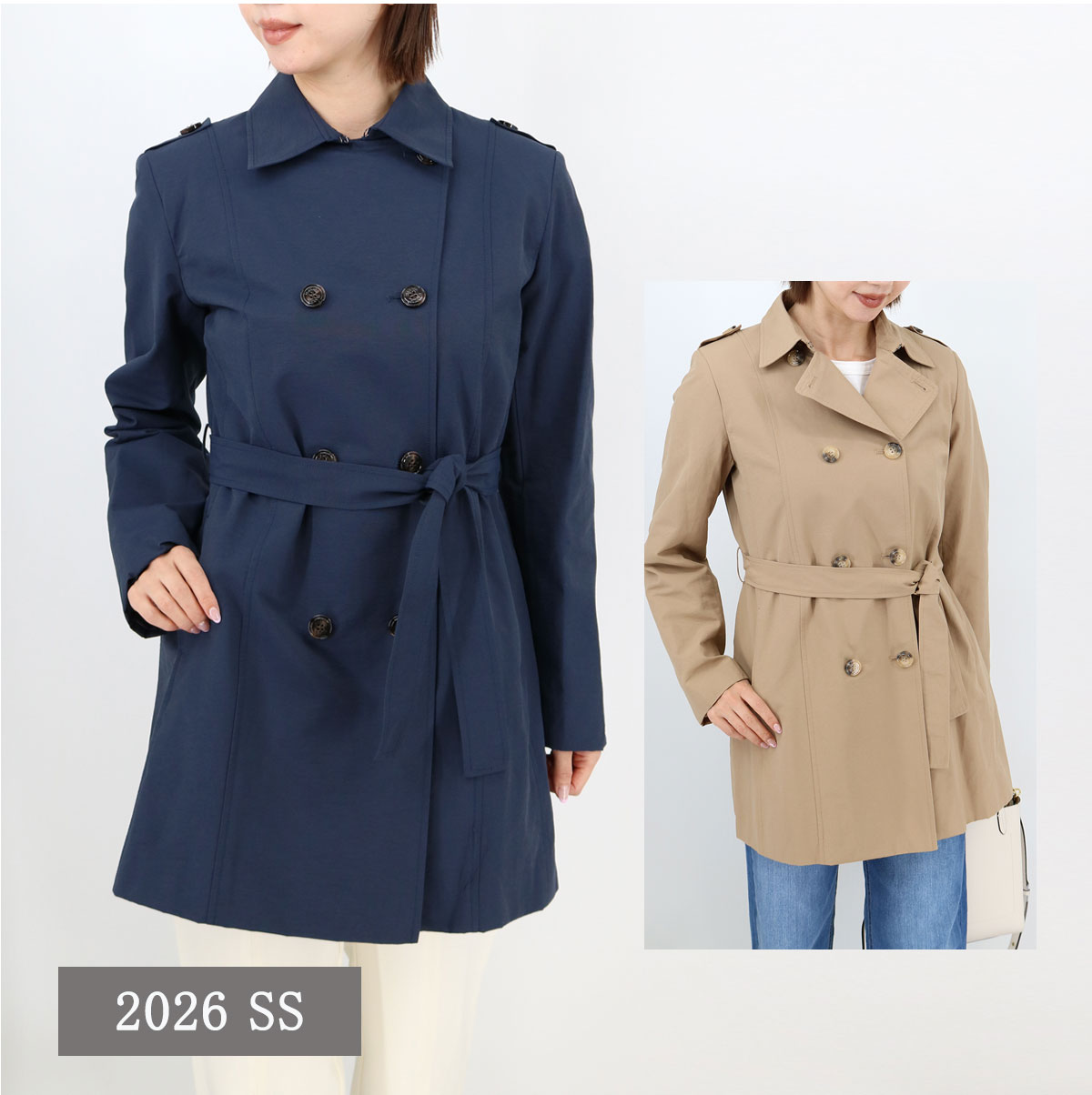 ■MAX MARA MAX&CO. KIDS マックスマーラ マックス＆コー キッズ MX0011 MX003 【大人もOK】トレンチコート アウター スプリングコート レディース 子供 ガールズ ウエストベルト付き ブランド｜ＲＡＹＭＡＲＴ-レイマート-