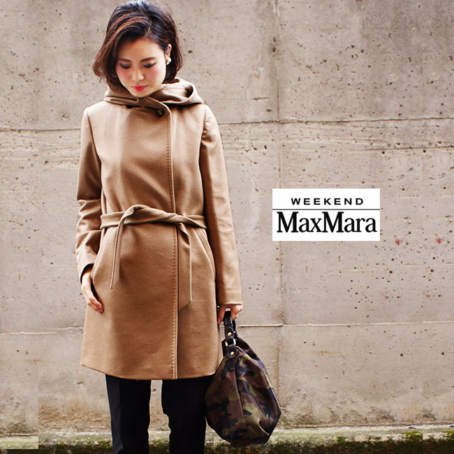 【楽天市場】 即納 MAXMARA WEEKEND【マックスマーラ/マックスマラ】#APRILEカシミアロングコート/アウター/レディース