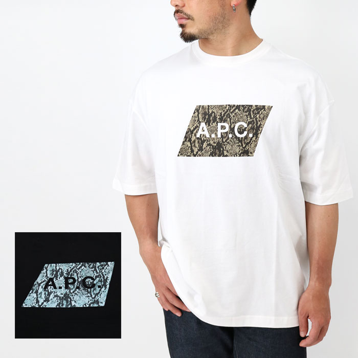 アーペーセー メンズ パイソン ロゴTシャツ COFBT H26317 楽天市場】A.P.C アーペーセー トップス パイソン ロゴT COBRA T