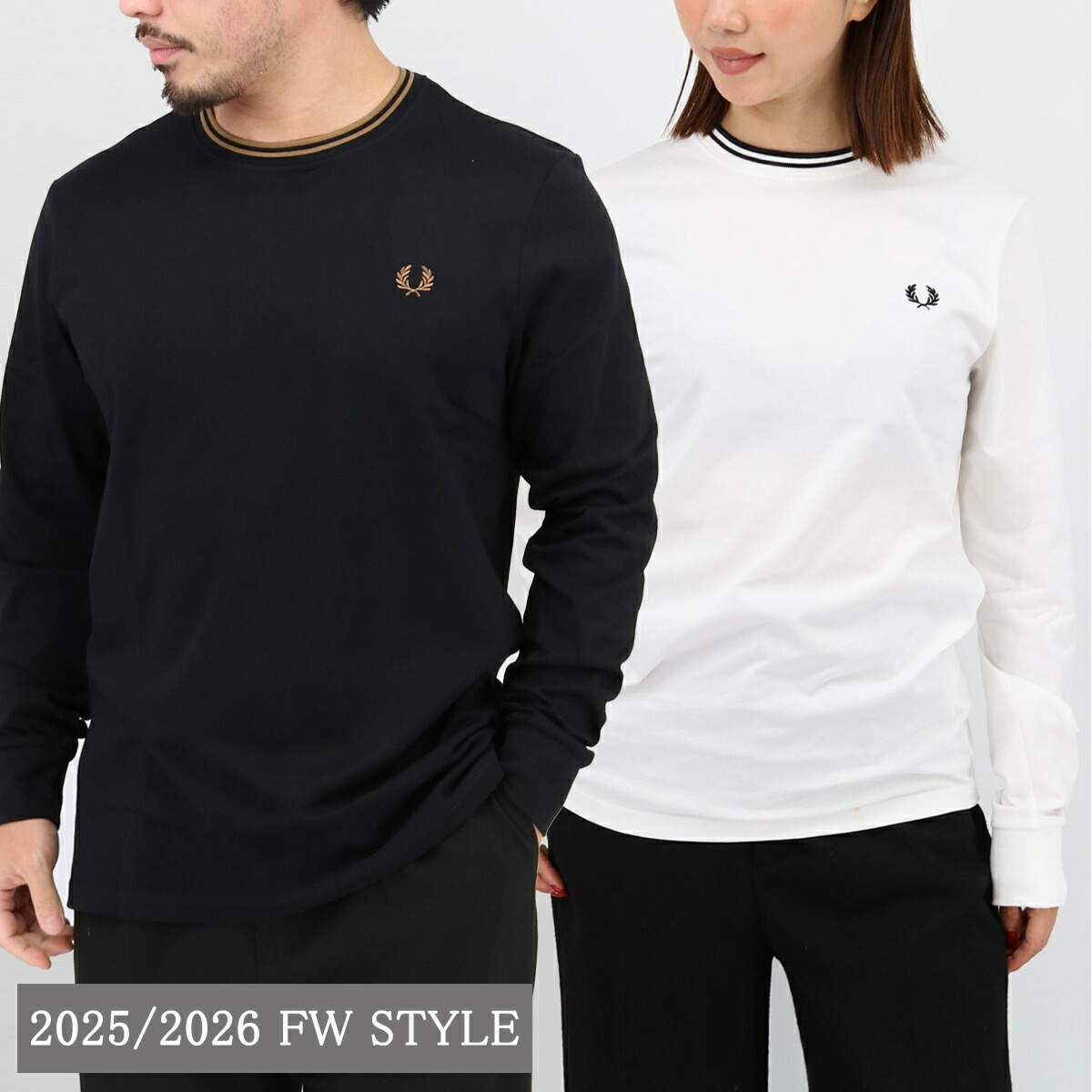 楽天市場】フレッドペリー Tシャツ カットソー ロンT ロングTシャツ