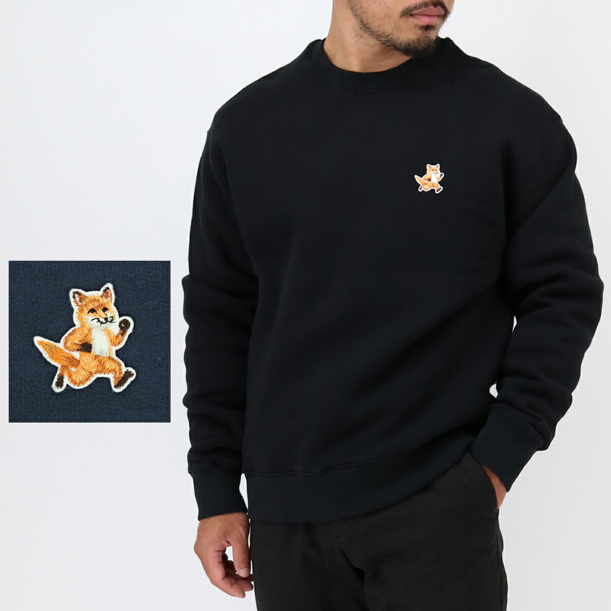 Maison Kitsune♦トレーナー カレッジ フォックス プリント 楽天市場】メゾンキツネ スウェット メンズ カレッジ フォックス
