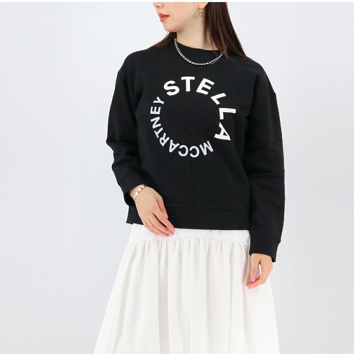 STELLA McCARTNEY レース切替 プルオーバー　スエット アディダスオリジナルス adidas originals × STELLA McCARTNEY