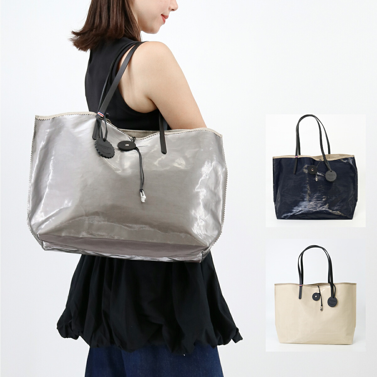 ■JACK GOMME ジャックゴム BAHIA 1662 トートバッグ 軽量 ハンドバッグ 撥水 A4収納可能 鞄 ブランドBAG