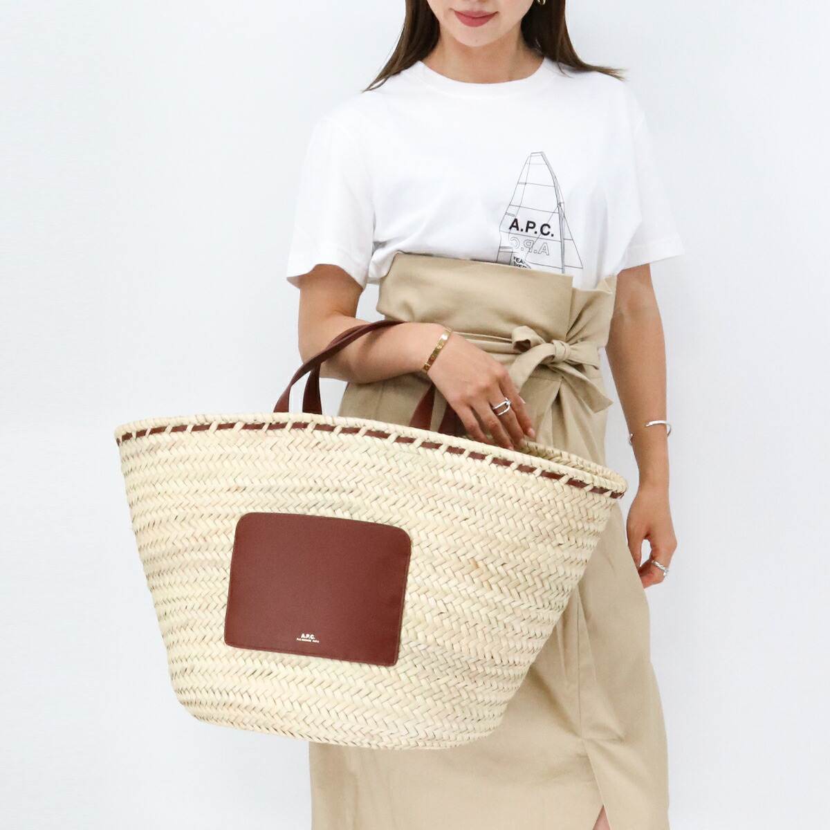 楽天市場】APC A.P.C. アーペーセー カゴバッグ panier zoe