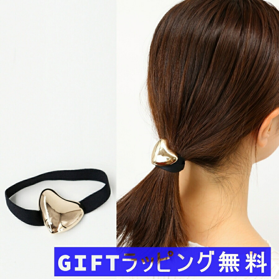 ■ANNIKA INEZ アニカイネズ Voluptuous Heart Hair Tie,Lrg A624 LRG ヘアタイ ヘアゴム ヘアアクセサリー バングル ゴールド シルバー925 プレゼント ギフト ブランド 16,401円
