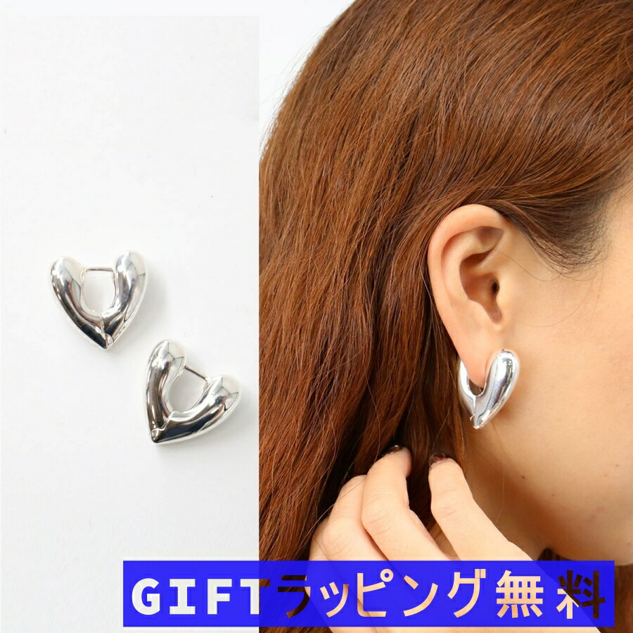 楽天市場】ANNIKA INEZ アニカイネズ ピアス 両耳 Heart Hoops Lrg