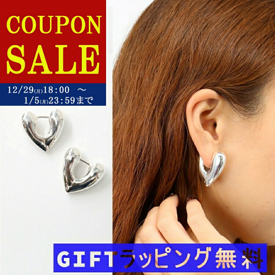 楽天市場】ANNIKA INEZ アニカイネズ ラージハートフープピアス Large