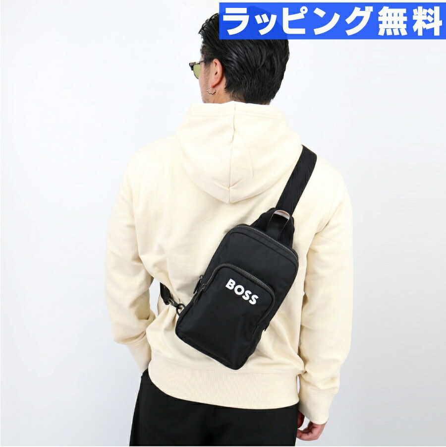 楽天市場】HUGO BOSS BLACK ヒューゴボスブラック ボディバッグ