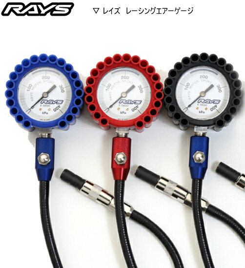【正規品】レイズ RAYS レイズオフィシャルギア RAYSレーシング エアーゲージ60|レイブロス 店